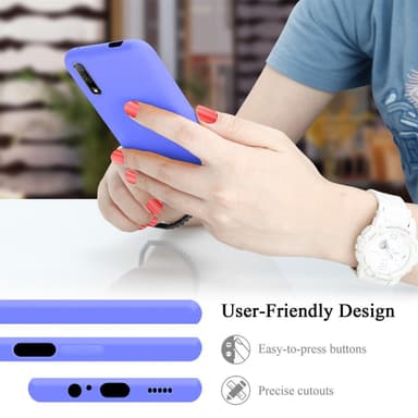 Huawei Y9S Skal Fodral Case (Lila)