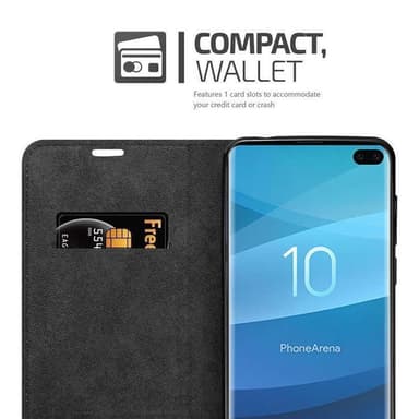 Samsung Galaxy S10 PLUS Skal Fodral Case (Svart)