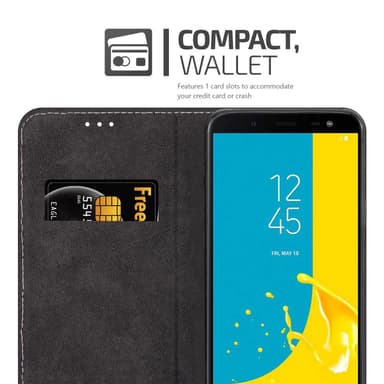 Samsung Galaxy J6 2018 Skal Fodral Case (Svart)