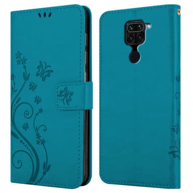 Xiaomi RedMi NOTE 9 Plånboksfodral Skal (Blå)