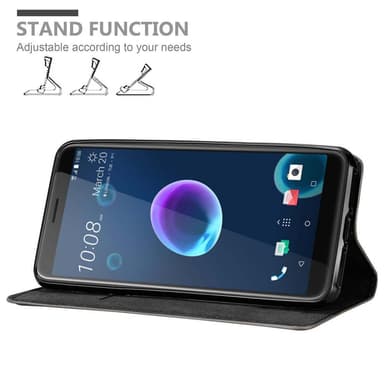 HTC Desire 12 Skal Fodral Case (Brun)