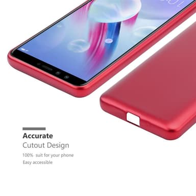 Skal Honor 9 LITE Fodral Case (Röd)