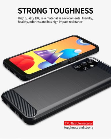 Samsung Galaxy A32 5G Skal Fodral Case (Svart)