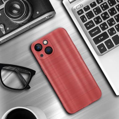 iPhone 14 PLUS Skal Fodral Case (Röd)