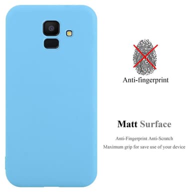 Skal Samsung Galaxy J6 2018 Fodral Case (Blå)