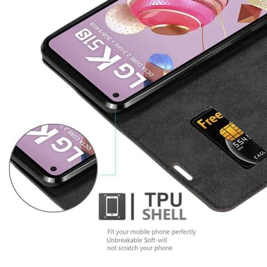 LG K51S Skal Fodral Case (Brun)