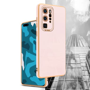 Huawei P40 PRO / P40 PRO+ Skal Fodral Case (Rosa)