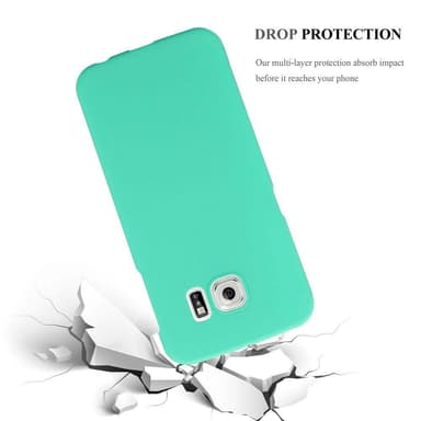 Samsung Galaxy S6 EDGE Skal Fodral Case (Grön)