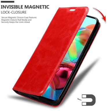 Samsung Galaxy A72 4G / 5G Skal Fodral Case (Röd)
