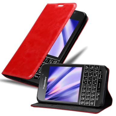 Blackberry Q10 Skal Fodral Case (Röd)