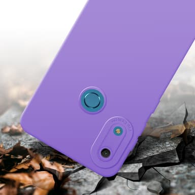 Huawei Y6 2019 Skal Fodral Case (Lila)
