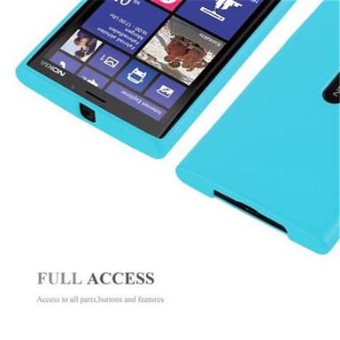 Nokia Lumia 920 Skal Fodral Case (Blå)