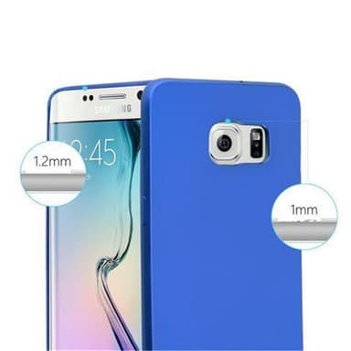 Skal Samsung Galaxy S6 EDGE PLUS Fodral Case (Blå)