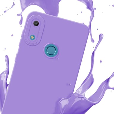 Huawei Y6 2019 Skal Fodral Case (Lila)