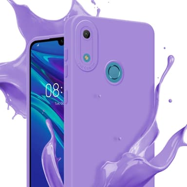 Huawei Y6 2019 Skal Fodral Case (Lila)
