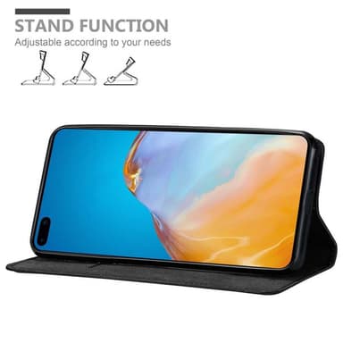 Huawei P40 Skal Fodral Case (Svart)