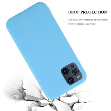 Skal Oppo FIND X3 PRO Fodral Case (Blå)