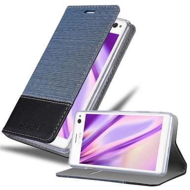 Sony Xperia C4 Plånboksfodral Skal (Blå)