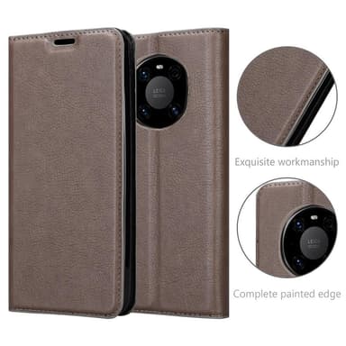 Huawei MATE 40 PRO Skal Fodral Case (Brun)