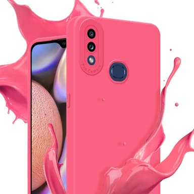 Samsung Galaxy A10s / M01s Skal Fodral Case (Röd)