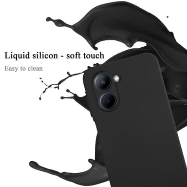 Realme C33 Skal Fodral Case (Svart)