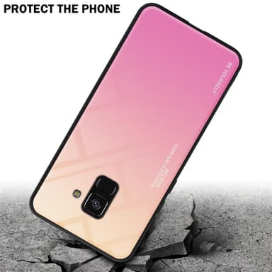 Samsung Galaxy A8 2018 Skal Fodral Case (Svart)