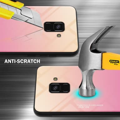 Samsung Galaxy A8 2018 Skal Fodral Case (Svart)