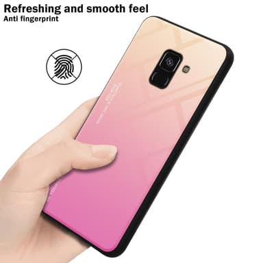 Samsung Galaxy A8 2018 Skal Fodral Case (Svart)