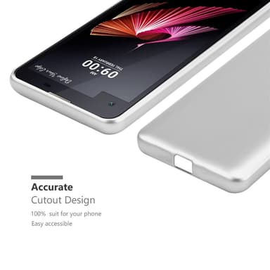 Skal LG X SCREEN Fodral Case (Silver)
