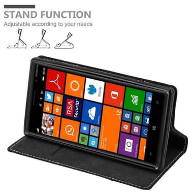 Nokia Lumia 830 Skal Fodral Case (Svart)
