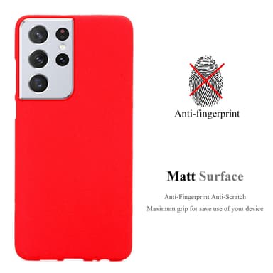 Skal Samsung Galaxy S22 ULTRA Fodral Case (Röd)