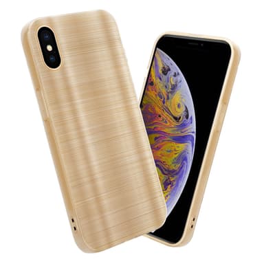 iPhone XS MAX Skal Fodral Case (Guld)
