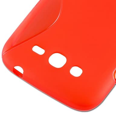 Samsung Galaxy GRAND 3 Skal Fodral Case (Röd)