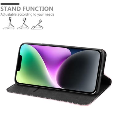 iPhone 14 Skal Fodral Case (Rosa)