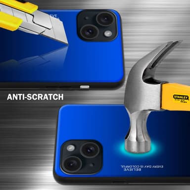 iPhone 15 PLUS Skal Fodral Case (Svart)