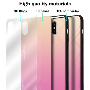 iPhone XS MAX Skal Fodral Case (Svart)