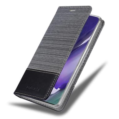 Samsung Galaxy NOTE 20 PLUS Plånboksfodral Skal (Grå)