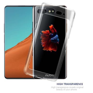 ZTE Nubia X Skal Fodral Case (Transparent)
