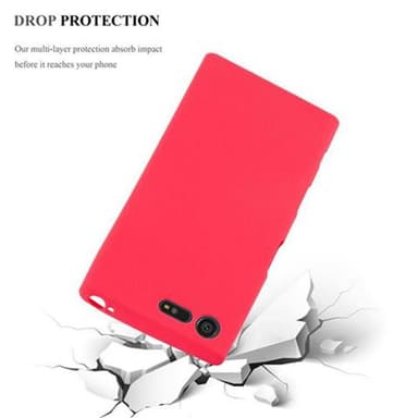 Skal Sony Xperia X COMPACT Fodral Case (Röd)