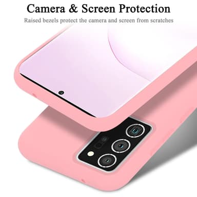 Samsung Galaxy NOTE 20 PLUS Skal Fodral Case (Rosa)
