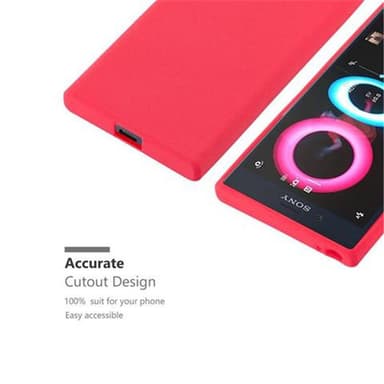 Skal Sony Xperia X COMPACT Fodral Case (Röd)