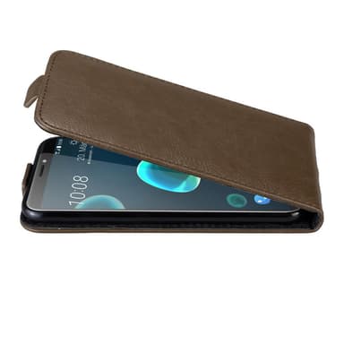 HTC Desire 12 PLUS Flipfodral Skal (Brun)