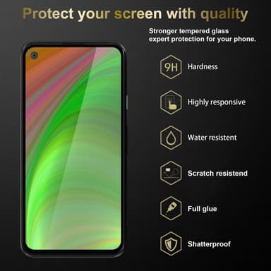 Google PIXEL 4A 5G 3x Skyddsglas Skyddsfilm Skärmskydd