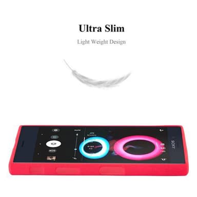 Skal Sony Xperia X COMPACT Fodral Case (Röd)