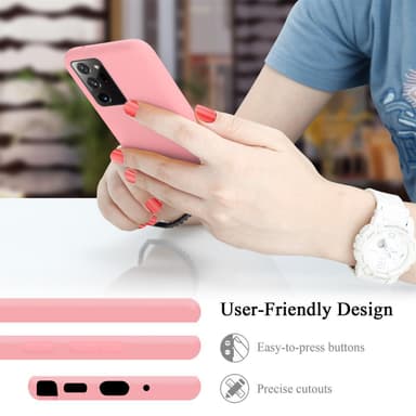 Samsung Galaxy NOTE 20 ULTRA Skal Fodral Case (Rosa)