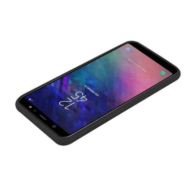 Skal Samsung Galaxy A6 PLUS 2018 Fodral Case (Svart)