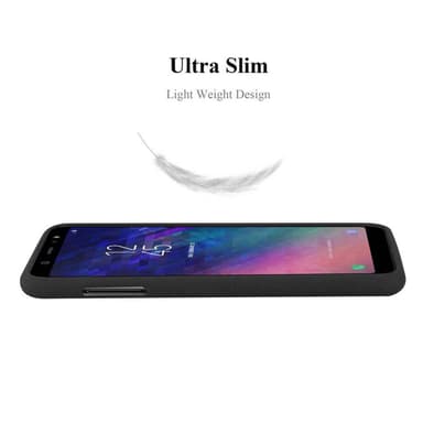 Skal Samsung Galaxy A6 PLUS 2018 Fodral Case (Svart)