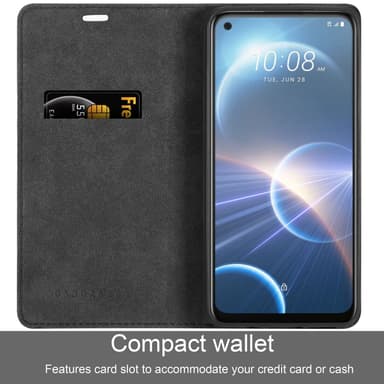 HTC Desire 22 PRO Skal Fodral Case (Svart)
