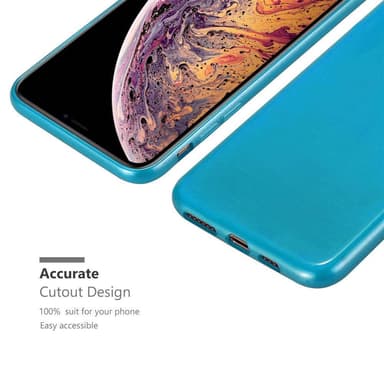 iPhone XS MAX Skal Fodral Case (Turkos)