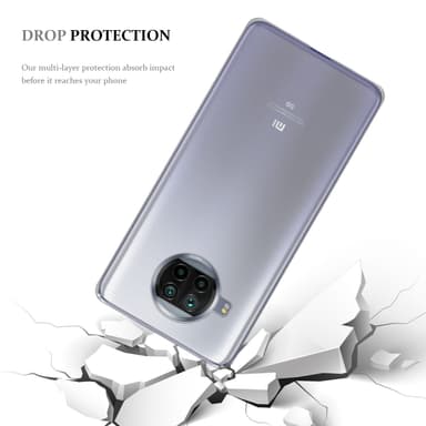 Xiaomi Mi 10T LITE Skal Fodral Case (Transparent)